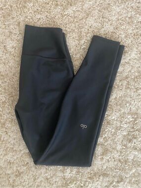 Alo Charcoal Grey Airlift High-Waist Leggings